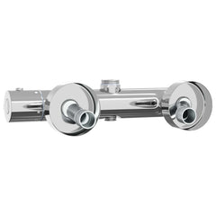 vidaXL Thermostatic Shower Mixer Stainless Steel 201 27 x 8 x 6 cm 5