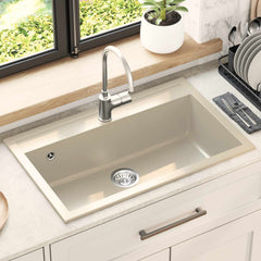 Sink Granite Beige 795 mm 505 mm