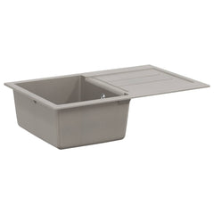Sink 780 x 500 mm 80% Quartz and 20% Resin Grey 780 mm 345 x 436 mm basin