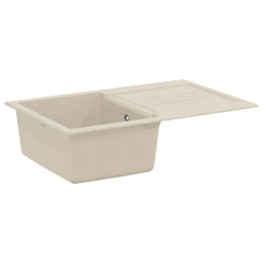 Sink 780 x 500 mm 80% Quartz and 20% Resin Beige 780 mm 345 x 436 mm basin
