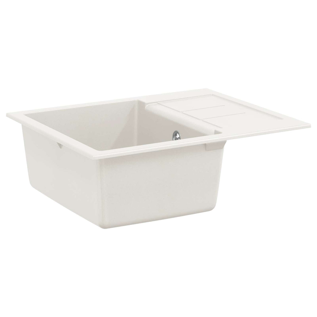 Sink 780 x 500 mm 80% Quartz and 20% Resin White 620 mm 345 x 436 mm basin