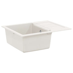 Sink 780 x 500 mm 80% Quartz and 20% Resin White 620 mm 345 x 436 mm basin