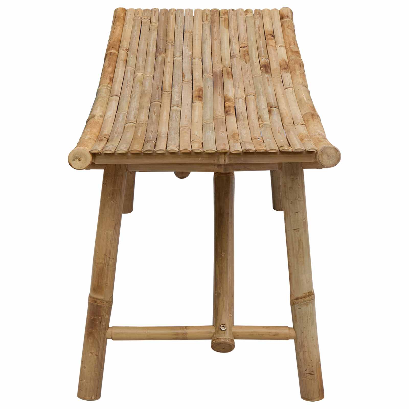 vidaXL Garden Bench 110 x 45 x 50 cm Bamboo Natural Rectangular 5