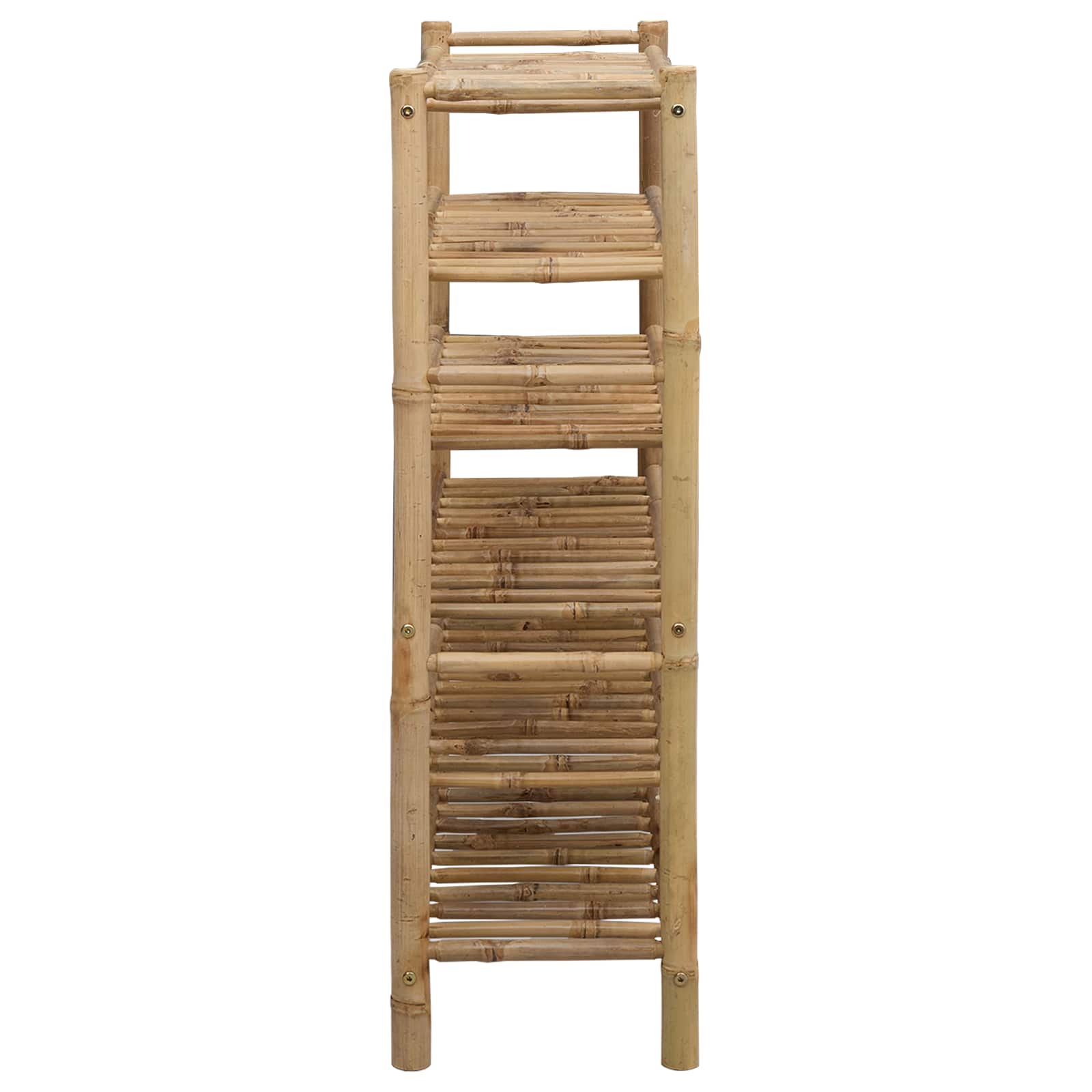 vidaXL Shoe Rack 68 x 28 x 96 cm Bamboo Natural 5
