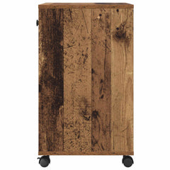 vidaXL Printer Stand Old Wood 60 x 40 x 68.5 cm Engineered Wood 6