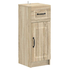 Bathroom Cabinet EDE Engineered Wood Sonoma Oak O-shape