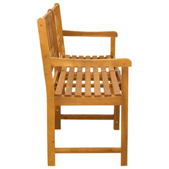 vidaXL Outdoor Bench Natural 150 x 55.5 x 90 cm Solid Acacia Wood 4