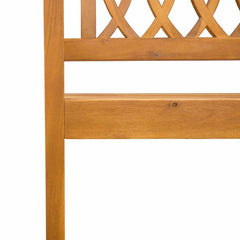 vidaXL Outdoor Bench Natural 180 x 55.5 x 90 cm Solid Acacia Wood 6