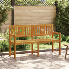 vidaXL Outdoor Bench Natural 150 x 55.5 x 90 cm Solid Acacia Wood 1