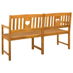 vidaXL Outdoor Bench Natural 150 x 55.5 x 90 cm Solid Acacia Wood 5