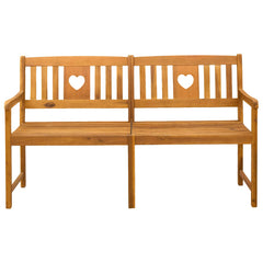 vidaXL Outdoor Bench Natural 150 x 55.5 x 90 cm Solid Acacia Wood 3