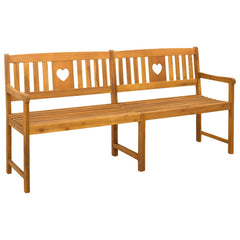vidaXL Outdoor Bench Natural 180 x 55.5 x 90 cm Solid Acacia Wood 2