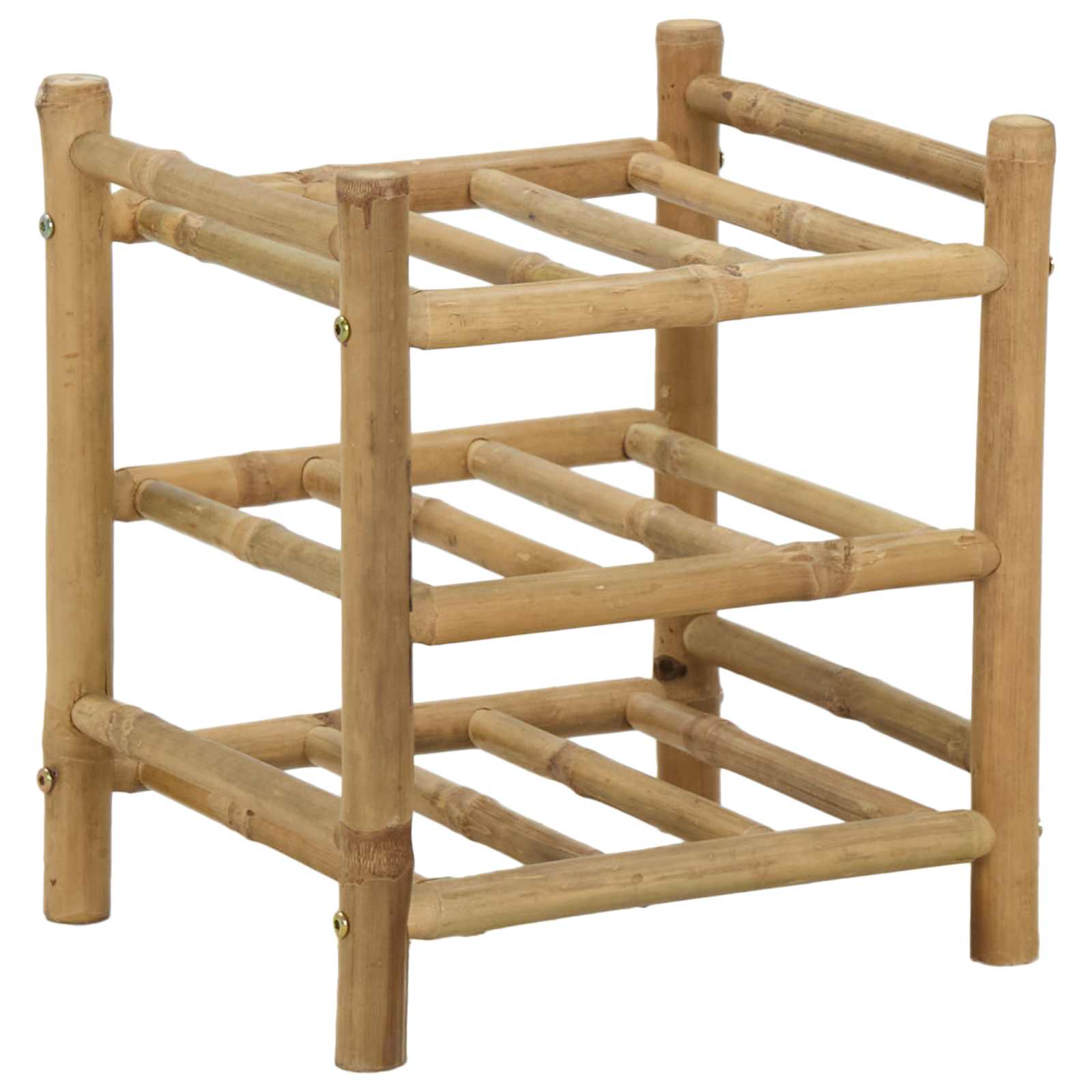 vidaXL Wine Rack Bamboo Natural 2