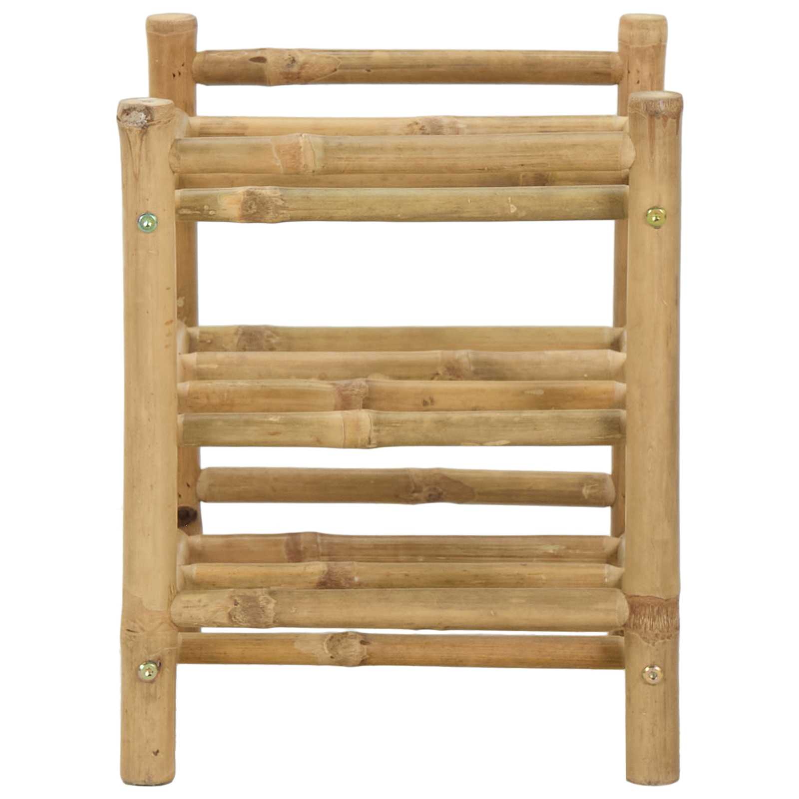 vidaXL Wine Rack Bamboo Natural 4