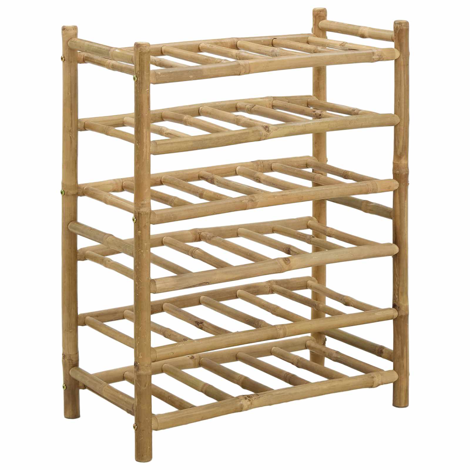 vidaXL Wine Rack Natural 57 x 29.5 x 72 cm Bamboo 2