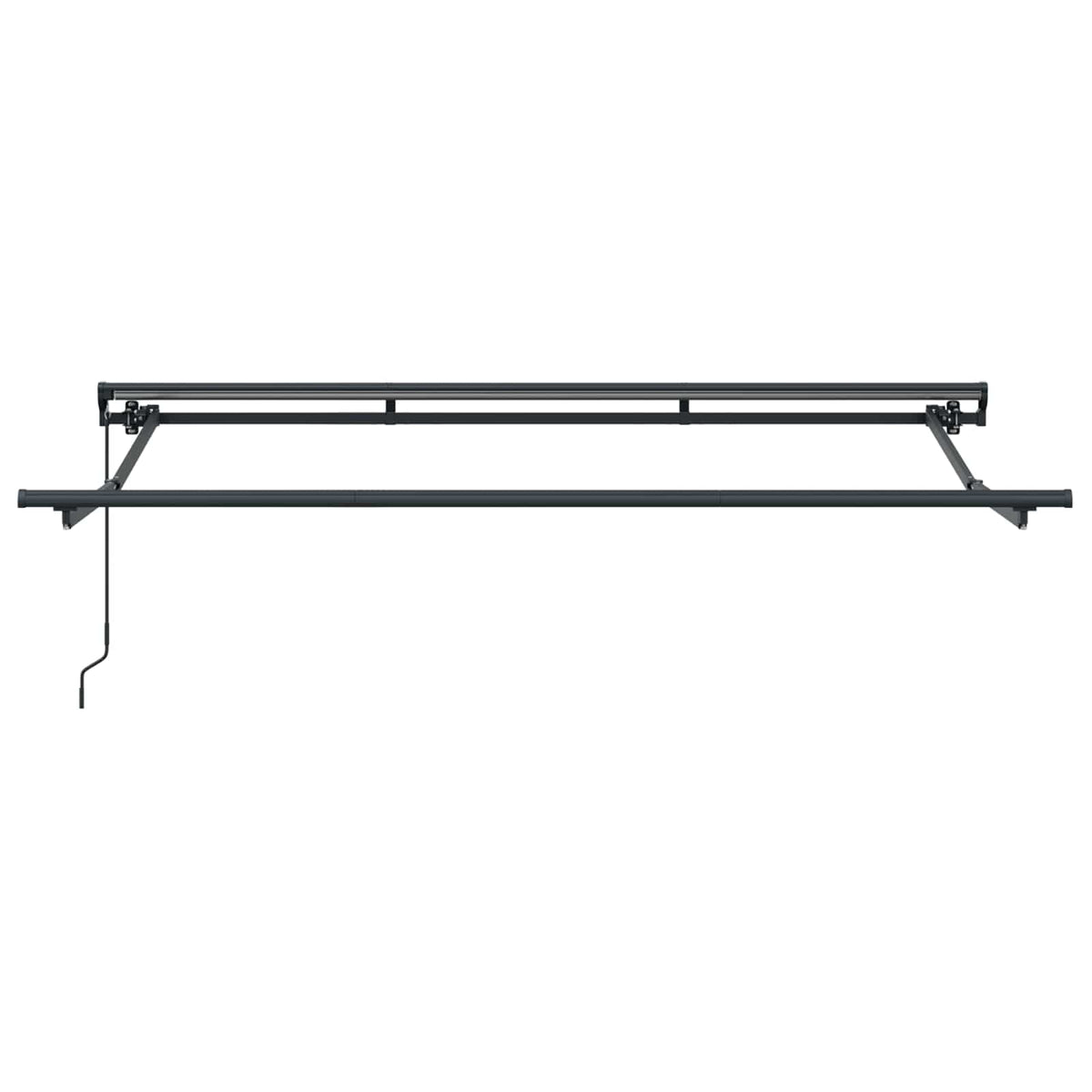 Manual Awning Frame Anthracite 3.5 m 2 m