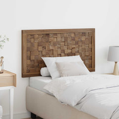 vidaXL Bed Headboard Natural Solid Teak Wood 1