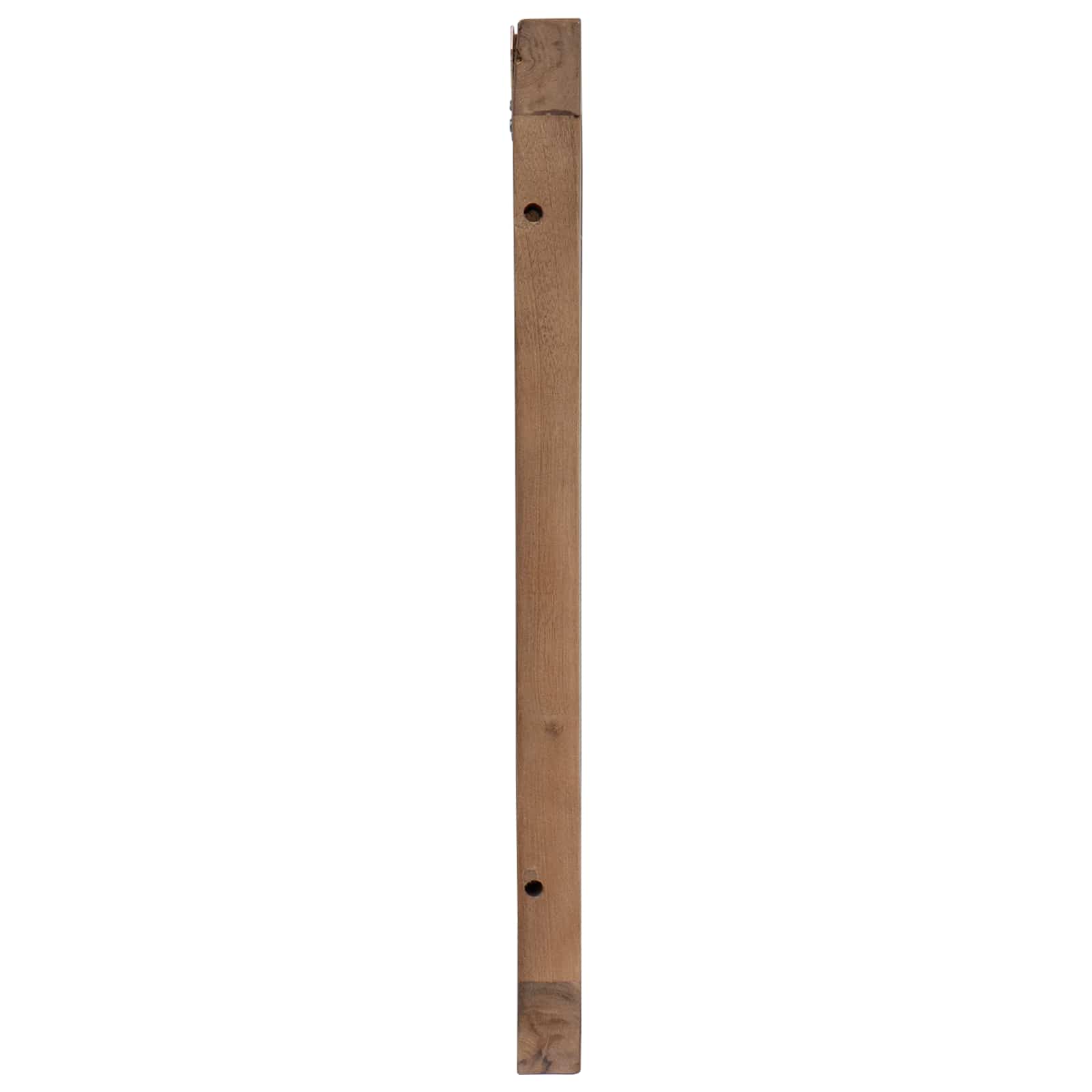 vidaXL Bed Headboard Natural Solid Teak Wood 3