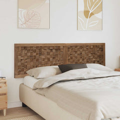 Bed Headboard Natural Solid Teak Wood 180 cm