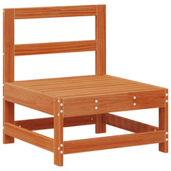 Garden Solid Pine Wood Wax brown