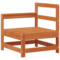Garden Solid Pine Wood Wax brown