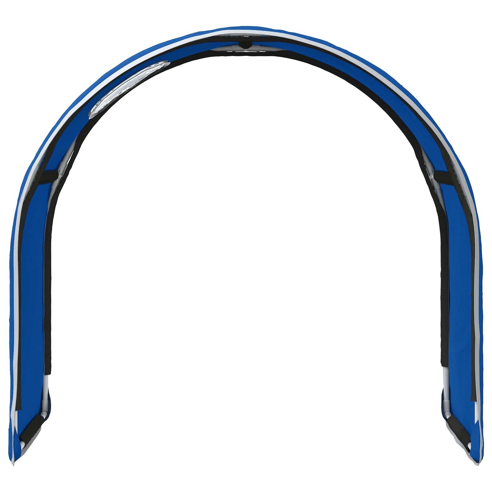 vidaXL Bed Tunnel for Kids Loft Bed 2 pcs Blue Polyester 6