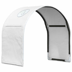 vidaXL Bed Tunnel for Kids Loft Bed 2 pcs White Polyester 2