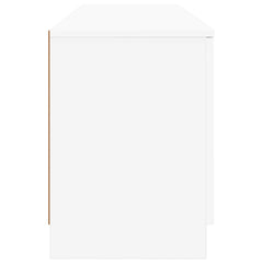 vidaXL Storage Cabinet for Loft Bed 2 pcs White 66 x 35 x 48 cm 6