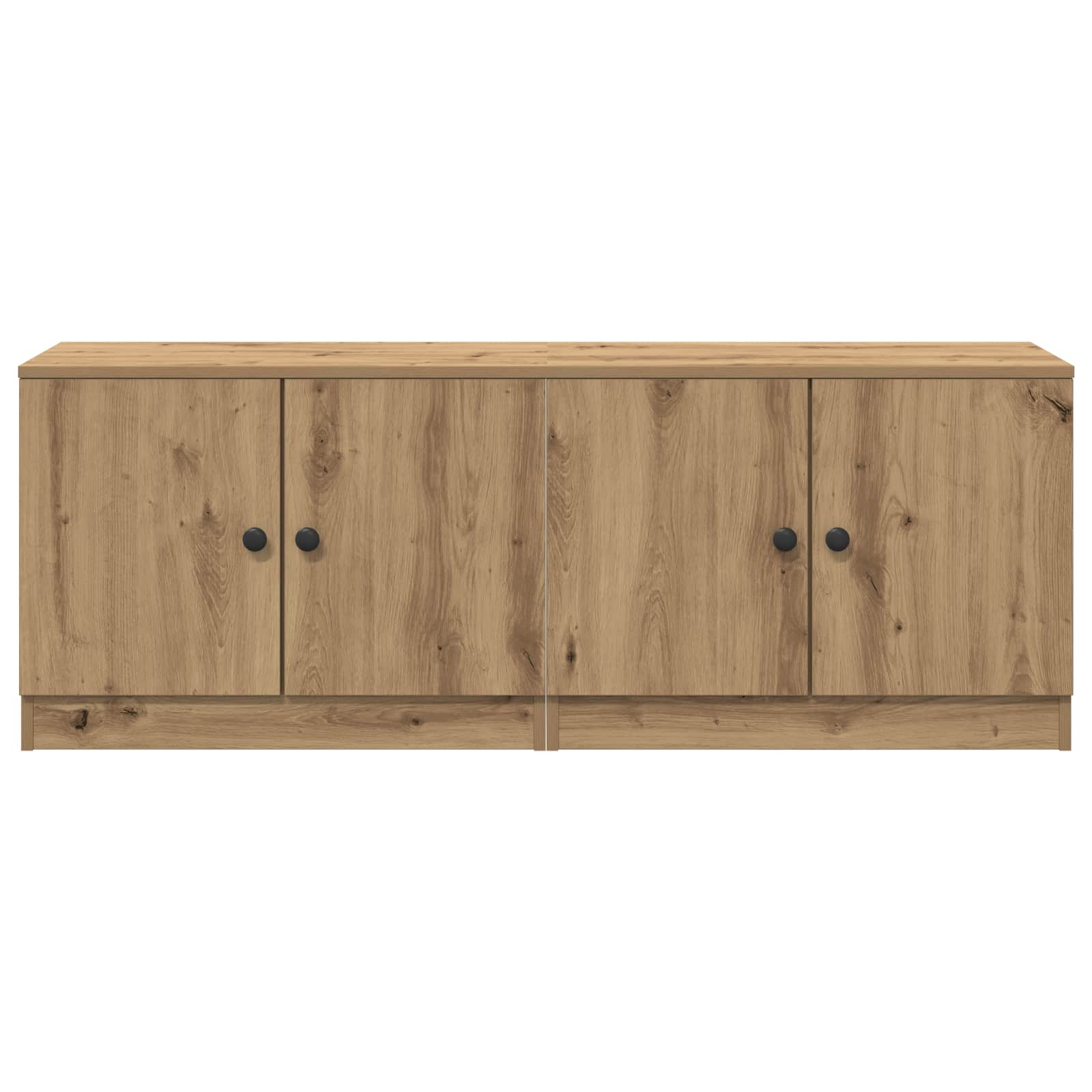 vidaXL Storage Cabinet for Loft Bed 2 pcs Artisan Oak 66 x 35 x 48 cm 5