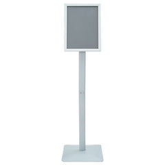 vidaXL Pedestal Poster Stand Silver 32 x 27 x 119 cm Cast Iron 5