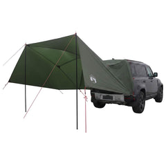 Car Tent 350 x 250 cm Polyester and Steel Army green 305 cm 205 cm