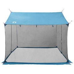 vidaXL Camping Tarp with Mesh Walls 270 x 210 x 210 cm Blue 6