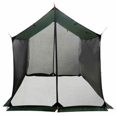 vidaXL Camping Tarp with Mesh Walls 270 x 210 x 210 cm Army Green 4