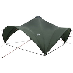 Party Tent 500 x 500 x 352 cm Polyester and Steel Army green