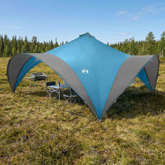 Party Tent 600 x 600 x 400 cm Polyester and Steel Blue