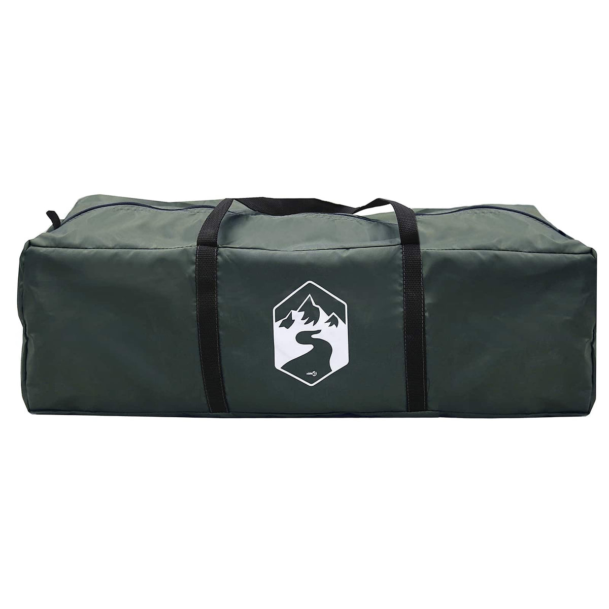 Tipi Tent 6.0-Person Polyester and Steel Width 400 cm Army green