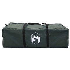 Tipi Tent 6.0-Person Polyester and Steel Width 400 cm Army green