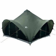 Tipi Tent 6.0-Person Polyester and Steel Width 400 cm Army green