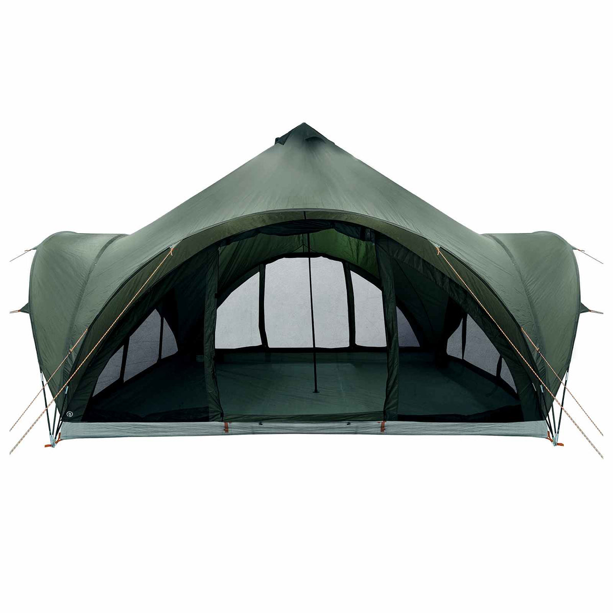 Tipi Tent 6.0-Person Polyester and Steel Width 400 cm Army green