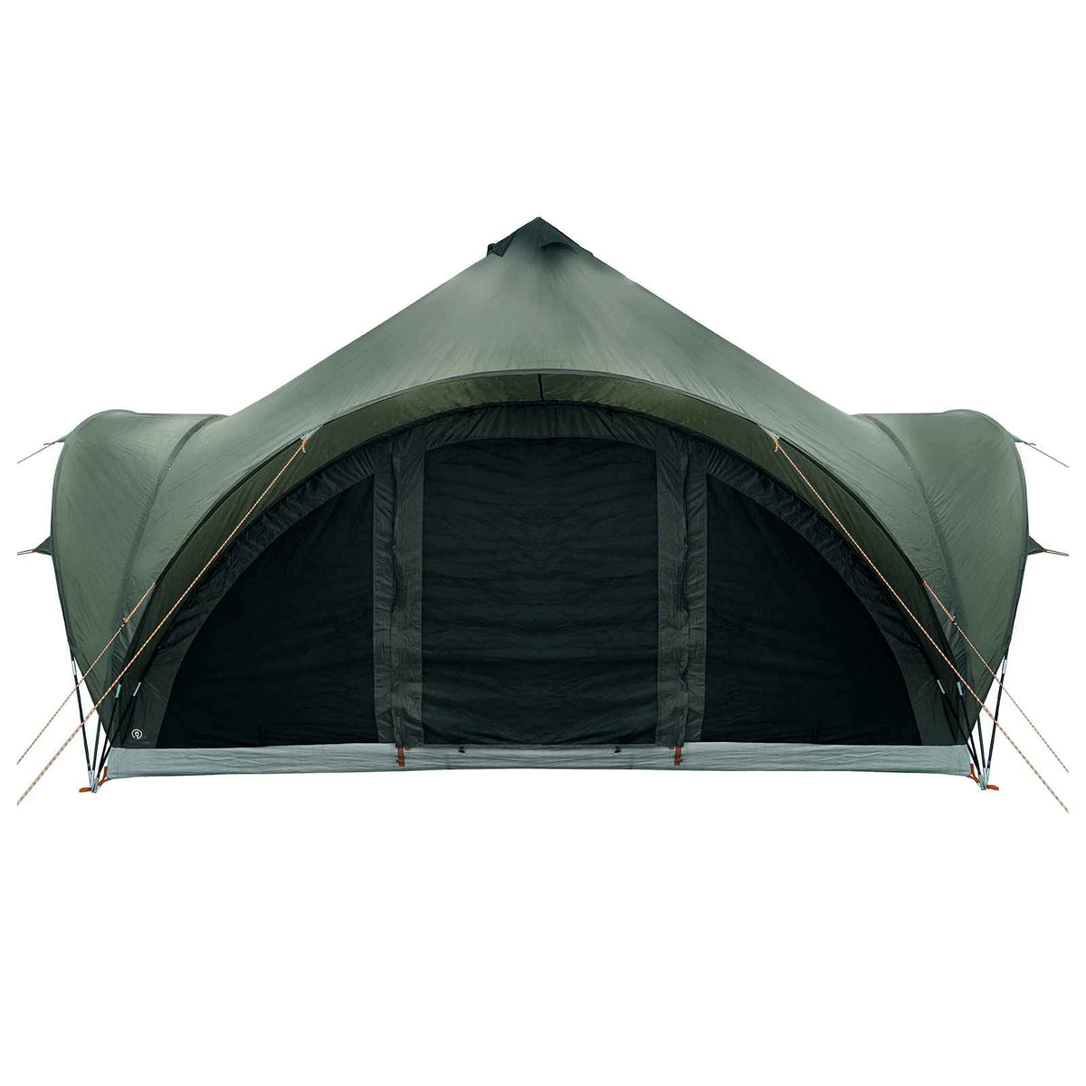 Tipi Tent 6.0-Person Polyester and Steel Width 400 cm Army green