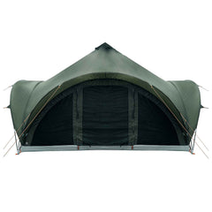 Tipi Tent 6.0-Person Polyester and Steel Width 400 cm Army green