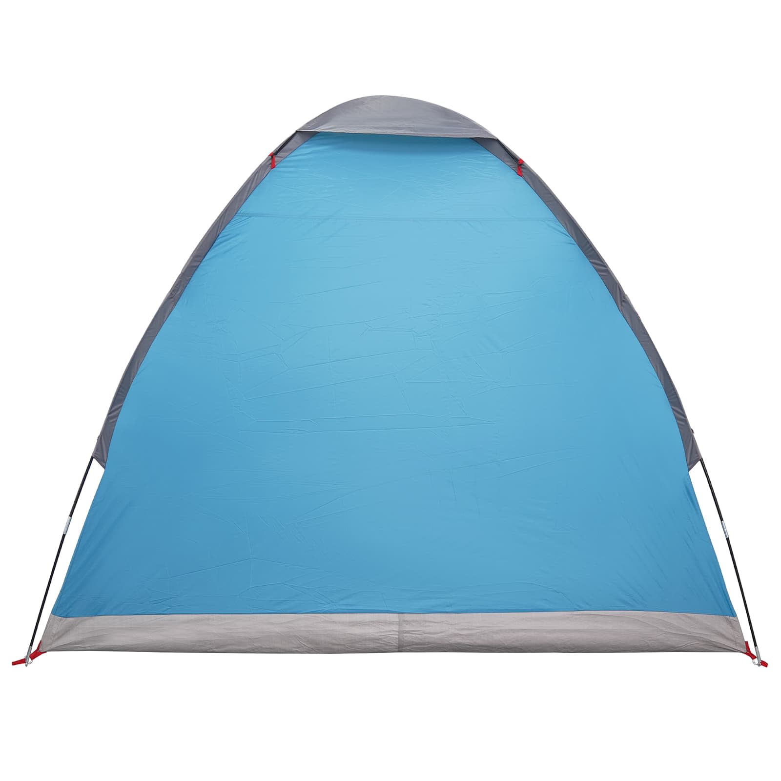 vidaXL Camping Tent 2-Person Blue 185T Polyester with PU coating 6