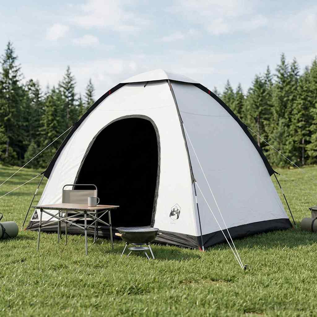 vidaXL Camping Tent 185T Polyester with PU coating
