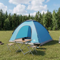vidaXL Camping Tent 185T Polyester with PU coating