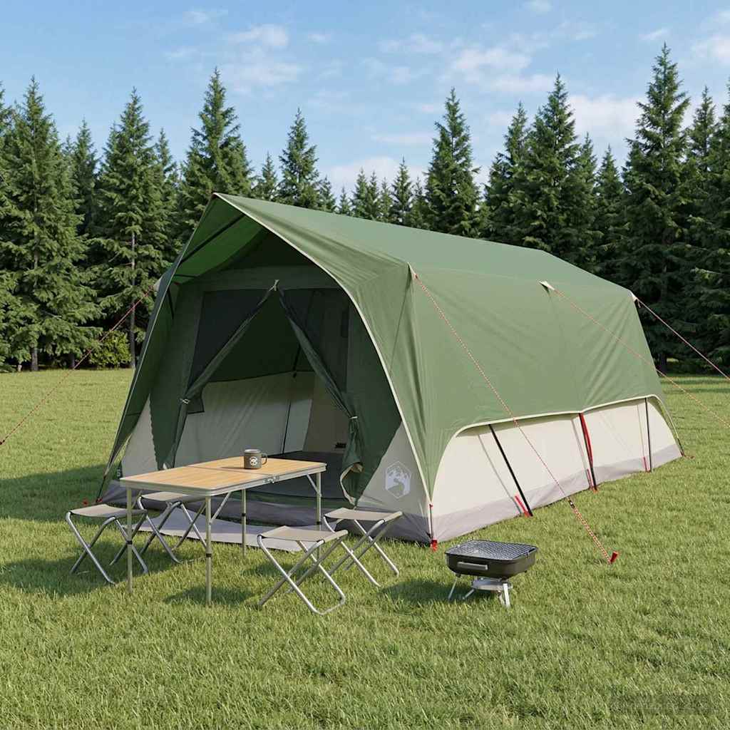 Tunnel Tent Polyester and Steel Green 6-person