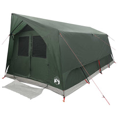 Tunnel Tent Polyester and Steel Army green 6-person