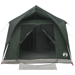 Tunnel Tent Polyester and Steel Army green 6-person
