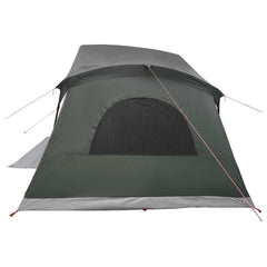 Cabin Tent 10-Person Polyester and Steel Army green