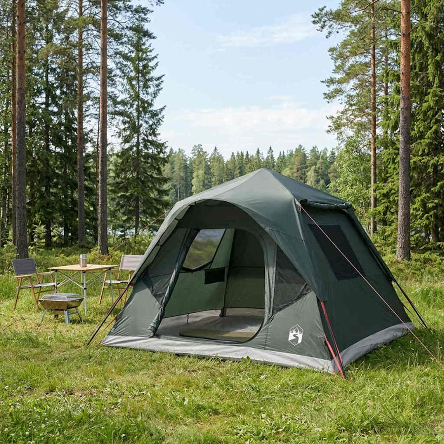 Instant Tent 305 x 275 x 190 cm Polyester and Steel Army green