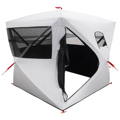 Hunting Tent 2-Person Polyester and Steel White blackout